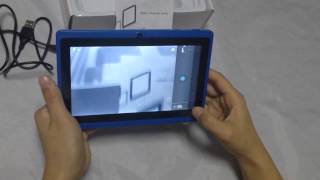 Q88 Allwinner A13 Tablet Unboxing [upl. by Sears]