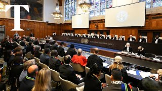 LIVE Hague Court hears arguments for Gaza genocide case [upl. by Medora927]