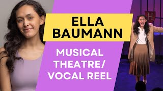 Ella Baumann  Vocal Reel [upl. by Slen148]