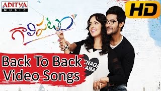 Galipatam  Back To Back Video Songs  Aadi Erica Fernandes Kristina Akheeva [upl. by Artenra]