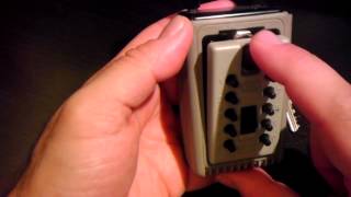 Unlocking a Kidde Portable KeySafe [upl. by Mickey]