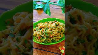 Spicy Schezwan Maggi Recipe II Tadka Maggi II Street Style Maggi II with Neha IIShorts [upl. by Alleras]