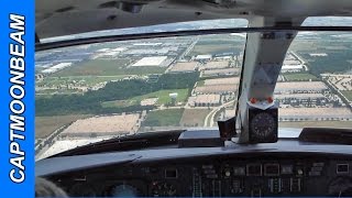 Cessna Citation II Landing DFW Non Stop ATC Communications [upl. by Pena]