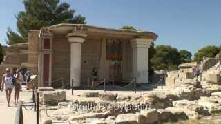 Knossos Crete  The palace of Knossos  ancient [upl. by Swigart]