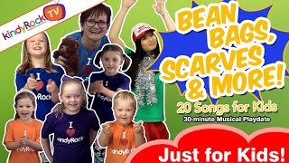 Beanbag Songs for kids Scarf Songs for kids and more [upl. by Aicelet]