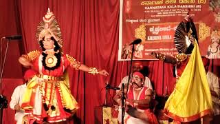 Yakshagana performance quotKrishna Leele amp Kamsa Vadhequot on 18102023 in SRRBG Sabha Kengeri 5 [upl. by Suitangi780]