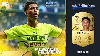 FIFA 22 BELLINGHAM REVIEW  79 BELLINGHAM PLAYER REVIEW  FIFA 22 ULTIMATE TEAM [upl. by Anaitit]