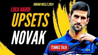 Novak Djokovic lost against Luca Nardi Tennis Talk Tennis Lovers [upl. by Willow]