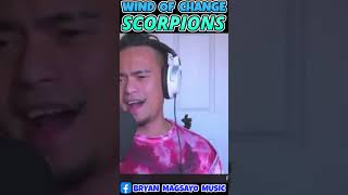 Wind Of Change  Scorpions BryanMagsayoCover OnlineRequest shorts [upl. by Ozzy]