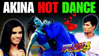 🔥Akina and Subhranil Hot Performance Indias Best Dancer 4🔥 Full Dance Performance Akina Subhranil [upl. by Darcia634]