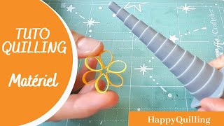 Tutoriel Matériel Quilling  Formes vides  Apprendre le Quilling  Elodie Monblus • HappyQuilling [upl. by Kilroy91]