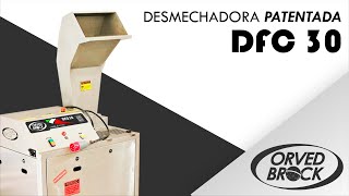 Desmechadora de Carne y Pollo Modelo DFC 30  Orved Brock [upl. by Denoting]