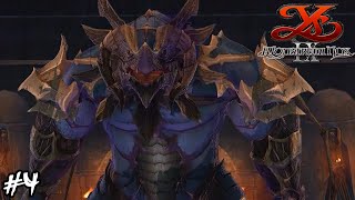 Ys IX Monstrum Nox  Part 4 Bosses Dragia Haman and Glemandy  Cloaca Maxima LUNATIC Mode [upl. by Arette318]