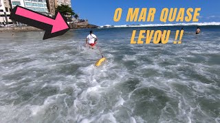 Salvamento de 3 vítimas com a ajuda dos surfistas ❗❗ [upl. by Rozina]