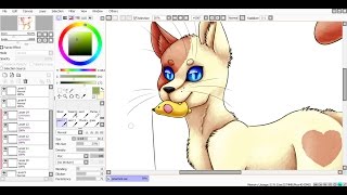 SpeedPaint Peaches Neko Atsume [upl. by Abbie]