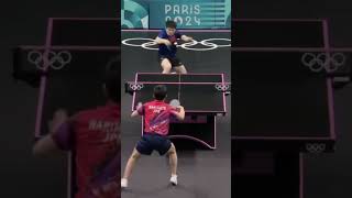 Fan Zhendong vs Tomokazu Harimoto paris2024 fanzhendong tomokazuharimoto [upl. by Notxap]