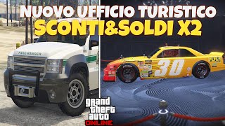 NUOVO UFFICIO TURISTICO E NUOVO VEICOLO GUARDIA FORESTALE AGGIORNAMENTO SETTIMANALE GTA ONLINE [upl. by Rainger]