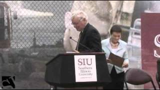 Student Services Building Groundbreaking SIU Carbondale [upl. by Eneiluj]