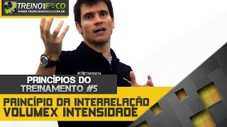 Princípios do Treinamento Físico 5  Principio da Interrelação Volume x Intensidade [upl. by Adnalay]