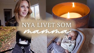 LIVET SOM NY MAMMA👶🏼🍼  att älska mammalivet leva ett annorlunda liv amp vardag med nyfödd🧡🍂 [upl. by Ydnec]