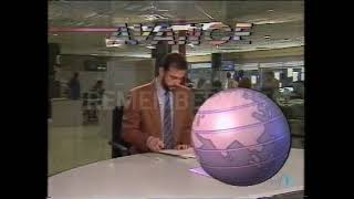 TVE 1 Intro Avance Telediario Abril 1994  Sintonía quotdesechadaquot [upl. by Hintze]