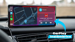 Como tener CarPlay INALÁMBRICO en CUALQUIER coche CarpodGo T3 🔥 [upl. by Ailido]