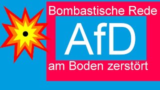 Knut Abraham CSU  CDU bombt die AfD verbal in die Steinzeit zurück💣🔨🧨🔥 [upl. by Naffets512]