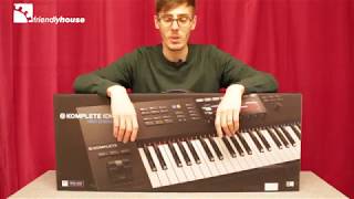 Unboxing a Native Instruments Komplete Kontrol S49 [upl. by Saqaw]