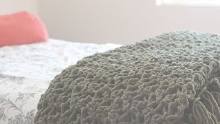 Easy Crochet Throw Blanket [upl. by Kifar]