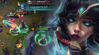 WILD RIFT SUPPORT AP KARMA GAMEPLAY  PATCH 50 [upl. by Letnom]