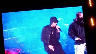 Eminem sings 3am live at Tennents vital 24811 [upl. by Etnaid]