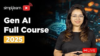 Generative AI Full Course  Gen AI Tutorial for Beginners  Generative AI Explained  Simplilearn [upl. by Lesab]