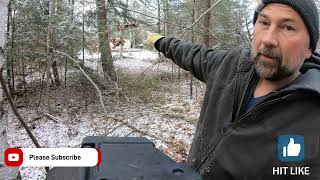 Eero wifi mesh install new fridge and couches cutting wood snow [upl. by Eelram304]