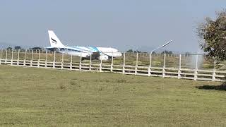 HSPPF land and Take off at Sukhothai Airport THS [upl. by Haase]