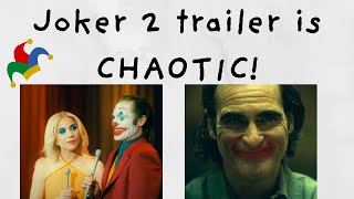 Joker 2 trailer is CHAOTIC [upl. by Analah]