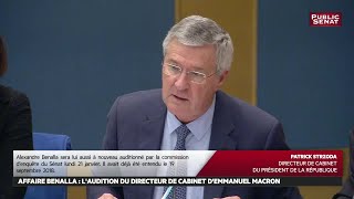 Affaire benalla  nouvelles auditions au Sénat  Evénement 16012019 [upl. by Notreve98]