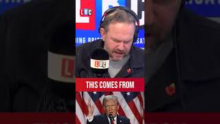 James OBrien officially confirms Donald Trump as US President  LBC [upl. by Salisbury]