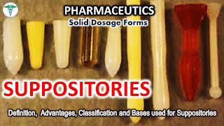 Suppositories types and uses [upl. by Wasserman]