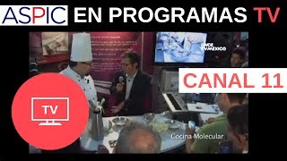 CANAL 11 Programa Factor Ciencia – Cocina molecular [upl. by Light860]