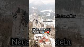 Neuschwanstein Castle 🏰  Most Beautiful Castle in the World 🌍 dronelife [upl. by Yreva]