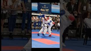 Nire spin 360 backkick taekwondokick fighter sports fyp shorts viralvideo [upl. by Annairba]