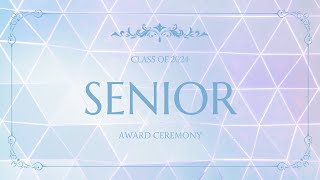 BHS Senior Award Ceremony 2024 [upl. by Ecnaralc529]