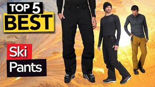 TOP 5 Best Ski Pants  2024 Buyers Guide [upl. by Rosalia]