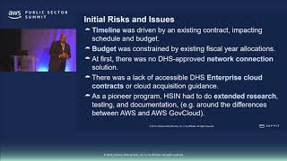 DHS HSINs Journey to FedRAMP High on AWS GovCloud US [upl. by Covell]