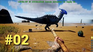 Ark Survival Evolved 02 There are robot dinosaurs [upl. by Grishilde]