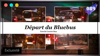 Départ du Bluebus pour le Retour au Dépot 89 [upl. by Gelman]