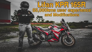 Lifan KPR 165R  55000kms  User Experience and Modifications Discussions [upl. by Wawro727]