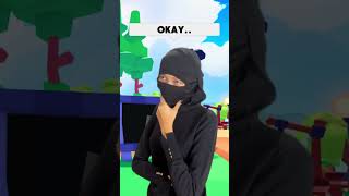 She didnt expect that😳😂 roblox robloxshorts [upl. by Divaj]