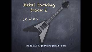 E Frígio Dominante Guitar Backing Track [upl. by Enialehs]