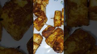 Paneer simple snacks 💕 love❤️ food easyfoodtomakeathome trending recipe [upl. by Yelik926]